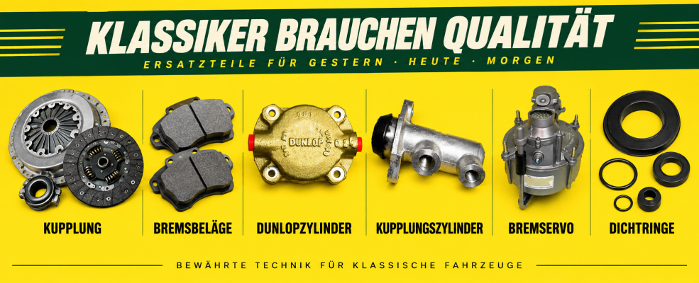 Bremsenteile f�r klassiche Fahrzeuge lieferbar bei www.klassik-Bremsen.ch powered by Equipe Bachofner GmbH