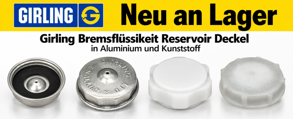 Girling Bremsfl�ssigkeitsdeckel - Neu an Lager