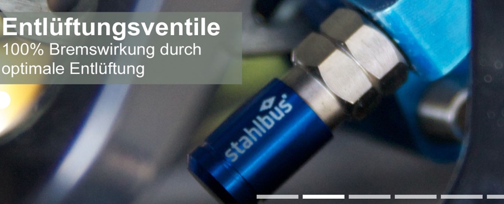 Official Swiss dealer for Stahlbus bleed screws and Stahlbus pro