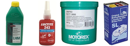 VERBRAUCHSMATERIAL SCHMIERMITTEL