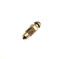 ATE 3.3518-6600.2 Entlfterschraube M7x1mm, 22mm, SW7mm, Gold mit Staubkappe