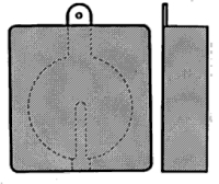 Dunlop GDB705 Brake Pad Set 60x60mm