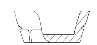 AP Lockheed 112 Topfmanschette 1 Type 2 (25.4x9.77mm)