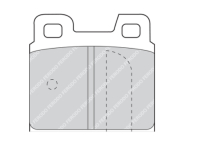 ATE FDB93 Scheibenbremssatz 55x53x15mm