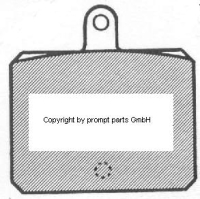Dunlop FDB027 Brake Pad Setz Honda S800
