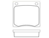 Girling FDB39 Scheibenbremssatz 58x55x14.5mm