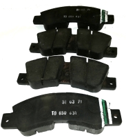 Bendix FDB044 Scheibenbremssatz Fiat 130