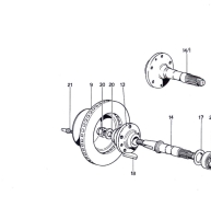 Ferrari Bremsscheibe Dino 246 M-Serie HA 277mm