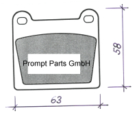 Girling Scheibenbremssatz GDB528