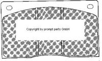 Girling 20380 Scheibenbremssatz 120x71x15.5mm