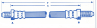 Girling Brake Hose GHP504