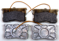 Citroen ID19, DS19 66-75 Brake Pad Set Front 146x80mm