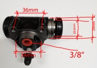 Simca Ariane 4 Radbremszylinder Hinten 23.81mm