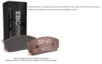 EBC SR21 Sintered Race Scheibenbremsbelge 132x67x16mm