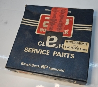 AP Borg&Beck HB1109 Fiat N500 Clutch driven plate 140mm, 6 Splines