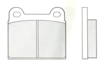 EBC Yellowstuff Brake Pad 4000 Series Sport Set 61x56mm