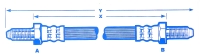 Girling GHP115 Brake Hose