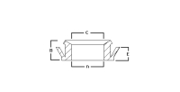 EB T12 Stufen-Nutring 7/8 (22.2x13.7x6.5x3.7mm)