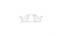 EB Type 5 ring seal 11.1x5.6x6.2x3.9x3.1mm