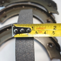 Ferrari 134847 Handbrake Shoe Set of 4 pcs fits to Ferrari 512BB