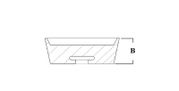 EB Type 21 Kolben-Topfmanschette 38.1x11mm