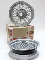 Maserati 250F Hinterachse Felgen 1 Paar - Ruote Borrani Milano