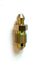 Bleeder Screw M10x1, 30mm, wrench size 11mm, Gold