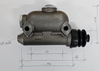 Bucher Traktror 09543068-1 Hauptbremszylinder 7/8