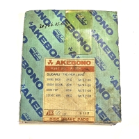 Akebono Subaru VA Scheibenbremsbelagsatz 109.6x46x14 + 106.8x49x14mm