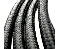 Cotton Braided Fuel Hose Rubber Pipe Vacuum 10x14.5mm Line Unleaded Petrol Diesel Oil E10
