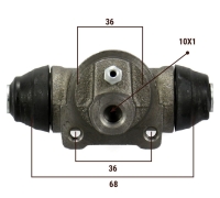 Alfa Romeo 145 und 146 Radbremszylinder 11/16