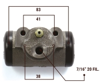 Caterpillar Radbremszylinder 1-3/8