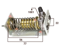 S884 Kupplungsnehmerzylinder 5/8 = 15.87mm, M10x1mm
