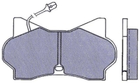 Girling GDB574 Scheibenbremssatz mit Kontakt Kabel