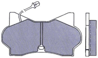 Girling GDB574 Brake Pas Set with cable