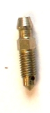 ATE 3.3518-4200.2 Bleeder Screw M7x1, 31mm, SW7, Gold, wit Dust Cover