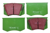 Girling GDB556 Scheibenbremssatz EBC Green Stuff 122x73x19mm