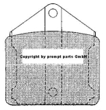 Dunlop GDB715 Brake Pad Set