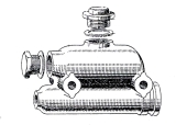 Lockheed 88702 Hauptbremszylinder 7/8