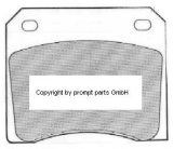 Girling GDB521 Scheibenbremssatz (ca 80x66mm) Ferodo