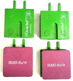 Dunlop GDB705 Scheibenbremssatz 60x60x18mm