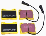 ATE FDB34 Brake Pad Set EBC Yellow Stuff 89x70x16mm