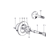 Ferrari Bremsscheibe Dino 246 M-Serie HA 277mm