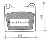 Girling Scheibenbremssatz GDB528