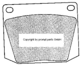 Girling GDB541 Scheibenbremssatz 78x64mm