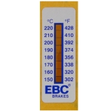EBC TS001 Temperatur Stickers fr Bremszangen