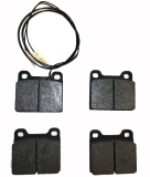 Alfa Romeo GTV6 2.5 Brake Pad Set with Controll Cable Rear 61.7x56.4x15mm
