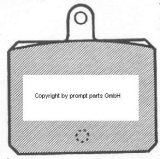 Honda S800 Scheibenbremssatz Dunlop Vorderachse, 1966 - 1970