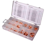 Kupferdichtring Set in Zoll Grssen 5x15 Stck