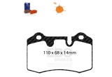 EBC Orangestuff 9000 Series Race Brake Pad Set DP91909